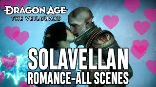 Thumbnail: Dragon Age: The Veilguard - Solas and Lavellan Romance - All Scenes (SPOILERS!)