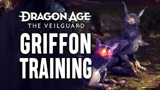 Thumbnail: Dragon Age: The Veilguard - Eldrin Trains Griffons (incl. ambient dialogue)