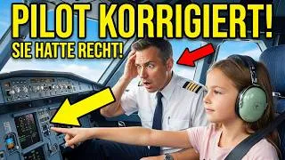 Thumbnail: Das stille Mädchen in Reihe 9 korrigierte den Piloten – Was dann geschah, schockierte alle an Bord