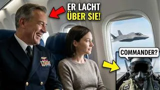 Thumbnail: Der Admiral lachte über die stille Frau – dann rief der F-35-Pilot „Commander?“