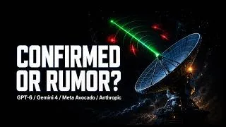 Thumbnail: GPT-6, Gemini 4, Meta Avocado & Anthropic: Confirmed vs Unconfirmed