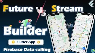 Thumbnail: Future vs Stream Builders |  Difference between Stream builder and Future builder