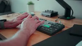 Thumbnail: Matrix 2.0 Add Sound Test Cherry MX Blacks Aluminum Half Plate