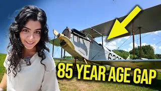 Thumbnail: Now THAT'S An Age Gap... | 23 Y/O Test Runs The 1917 Curtiss Jenny