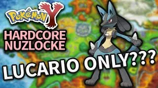 Thumbnail: Can One Lucario Beat A Hardcore Nuzlocke?