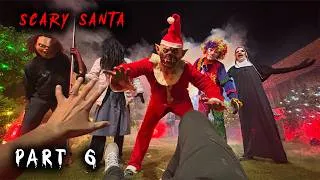 Thumbnail: 🔥Scary Santa vs Flyingmeenaboi 😱| Ultimate Horror Fight Showdown