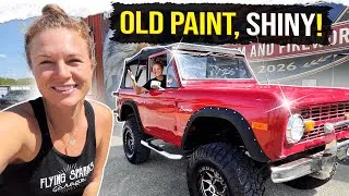 Thumbnail: Reviving old paint on our Bronco!