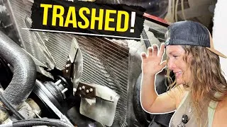 Thumbnail: Accidentally trashed our Bronco radiator!