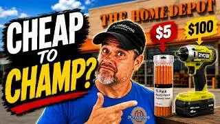 Thumbnail: Tool Tier Trials - I Bought Home Depot Tools At Every Price Point