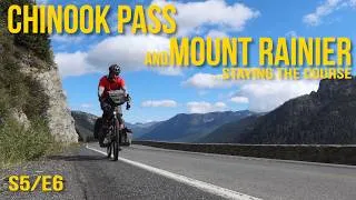 Thumbnail: Staying The Course: The Chinook Pass and Mount Rainier Grind | Bike Touring The Cascades | S5 \ E6