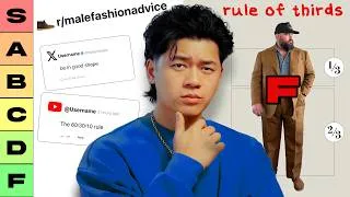 Thumbnail: The BEST & WORST Fashion Advice (Ranked)