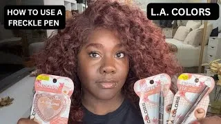 Thumbnail: DOLLAR TREE MAKEUP REVIEW L.A. COLORS FRECKLE PEN REVIEW #dollartree #makeup 