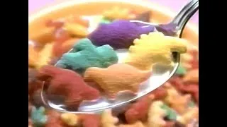 Thumbnail: Ralston Purina Company Dinersaurs Cereal 1988 TV Commercial HD