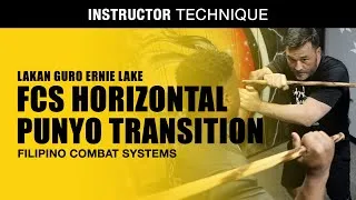 Thumbnail: FILIPINO COMBAT SYSTEMS PUNYO TRANSITION DRILL | Lakan Guro Ernie Lake | FCS KALI