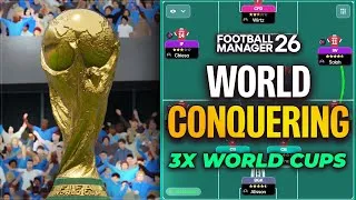 Thumbnail: The WORLD CONQUERING FM26 Tactic | Football Manager 2026 Best Tactics