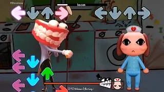Thumbnail: fnf Eniac vs Animal Hospital Roblox Shop Nurse Sings bacon | Animal Hospital FNF Mods