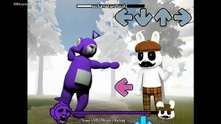 Thumbnail: FNF Tinky Winky vs Roblox Animal Hospital Barney Sings NOCTURNAL PROTOCOL | FNF Mods song cover