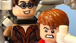 Thumbnail: LEGO Spider-Man vs. Doc Ock Subway Train Scene (76321) | Speed Build