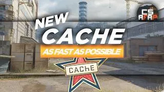 Thumbnail: CACHE as fast as possible - NEW Season 5 (meta nades, strats, utility)  | CS2 AFAP