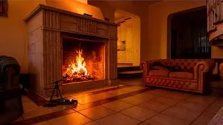 Thumbnail: 🔥 Classic Fireplace in an Old Cosy Mansion 4K ULTRA HD