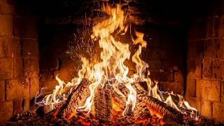 Thumbnail: 🔥 The Most Relaxing Fireplace Video 4K ULTRA HD! Cozy Fireplace with Fire Sounds