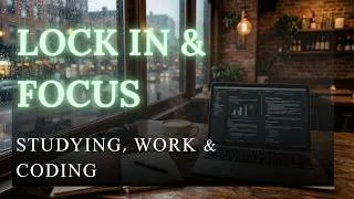 Thumbnail: POV: Morning Rainy Coffee Shop ☕ Deep Focus Coding Music