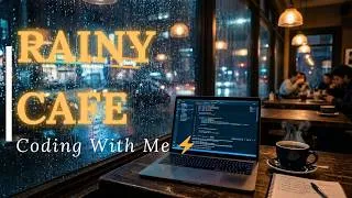 Thumbnail: Midnight Rain Coffee Shop ☕ LoFi Beats for Coding