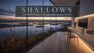 Thumbnail: Neural Focus Music | Ultra Deep Work Music — Tidal Flats Flow State & Mirror Pools at First Dark