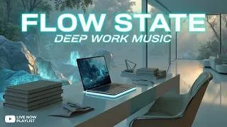 Thumbnail: Deep Work Music For Flow State - Alpha Beta Waves For Ultra Focus And Intense Coding Sessions