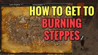 Thumbnail: How To Get To Burning Steppes (From Redridge Mountians) (WoW Classic)