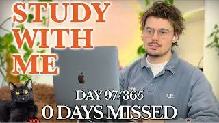 Thumbnail: REAL Study With Me 📚 | Unedited, Natural Focus — 8 HOURS (50/10 Pomodoro)