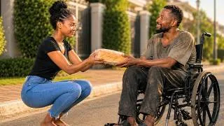 Thumbnail: Poor Girl Bought Bread For A Homeless Crippled Unaware He Is Estate's Richest Man