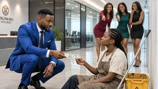 Thumbnail: Handsome Billionaire Pays A Poor Cleaner To Be His Fiancee, Then This Happened