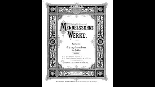 Thumbnail: Mendelssohn: Symphony No. 4 (Score)
