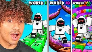 Thumbnail: Completing EVERY WORLD In Roblox Keyboard Escape!