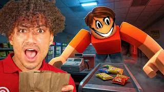 Thumbnail: Surviving The Night Shift In Roblox..