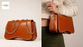 Thumbnail: How to Make Leather Shoulder Bag / Leather Craft Pattern