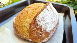 Thumbnail: I don't buy bread anymore! The new perfect crusty bread recipe
