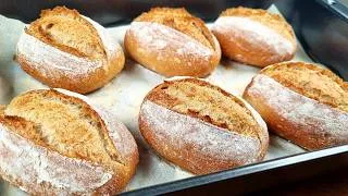 Thumbnail: I don't buy bread anymore! The new perfect crusty bread recipe