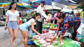 Thumbnail: Best Cambodian Street Food Review 2026 | Ultimate Food Tour at Chhouk Meas Market, Phnom Penh