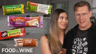 Thumbnail: Josh Scherer from Mythical Kitchen Tries Every Frozen Burrito—Here’s the Best | Food & Wine