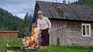 Thumbnail: THE WOMAN LIVES ALONE IN THE MOUNTAINS! Yet She Is Never Truly Alone