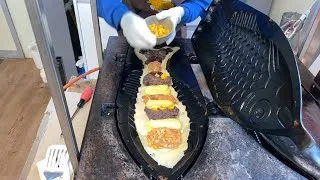 Thumbnail: Amazing Size! Giant Fish Bread  (초대형 대왕 붕어빵) Korean Street Food