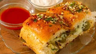 Thumbnail: सिर्फ Buns से बनेगा इतना Crispy & Cheesy Snack? तरीका देखकर हैरान रह जाएंगे! 😍