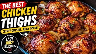 Thumbnail: The Best Chicken Thigh Recipe Ever | Crispy Outside, Juicy Inside!