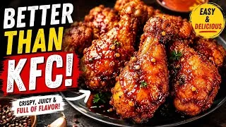 Thumbnail: Better Than KFC! Crispy Honey Garlic Chicken Legs Recipe