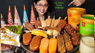 Thumbnail: Eating Ice Cream, Cornetto, Bar Ice Cream | Eating Challenge | Big bites | Mukbang