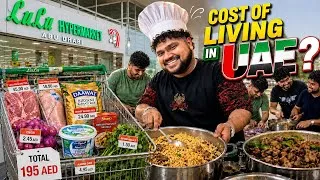 Thumbnail: Abu Dhabi-யில் BOYS சமையல் இப்படித்தான் இருக்கும் 😂🇦🇪 | How Much Does It Cost to Live in UAE?
