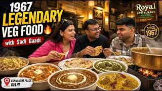 Thumbnail: 1967 से Famous Delhi’s Legendary Veg Restaurant with @SadiGaddi Connaught Place Food| Foodie Robin