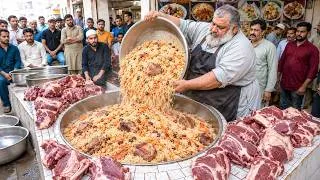 Thumbnail: Afghanistan's most Famous Kabuli Pulao | Afghan Traditional Pilaf in Kabul Afghanistan | Street food